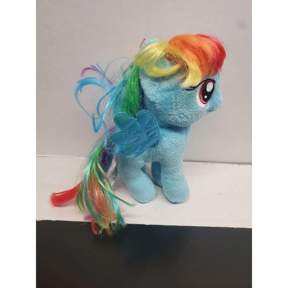 7 Inch Ty My Little Pony The Beanie Babies‎ Collection Rainbow Dash Plush - New
